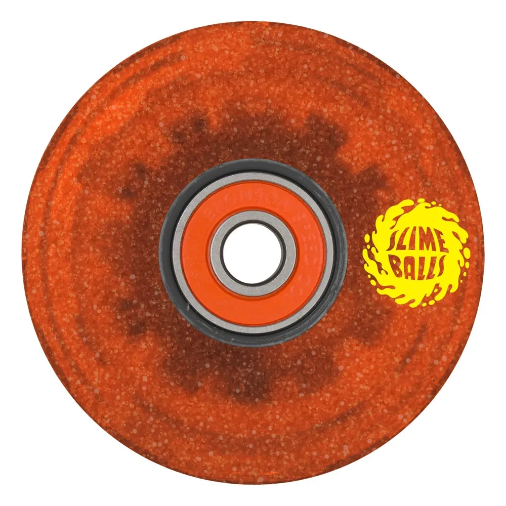 Slime Balls Frogs Trip Light Ups Red 78A 60mm Skateboard Wheels