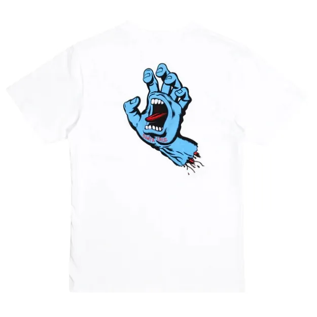 Santa Cruz Opus Screaming Hand White Youth T-Shirt