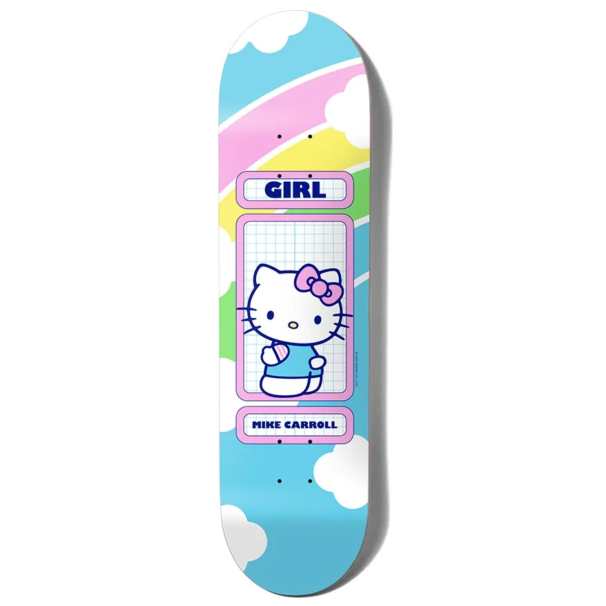 Girl X Hello Kitty & Friends Mike Carroll Blind Bag 8.5 Skateboard Deck