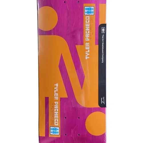 Girl Double OG Tyler Pacheco Twin 8.5 Skateboard Deck