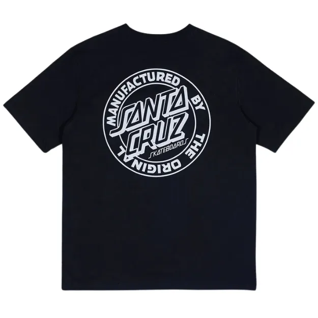 Santa Cruz MFG Dot Black T-Shirt