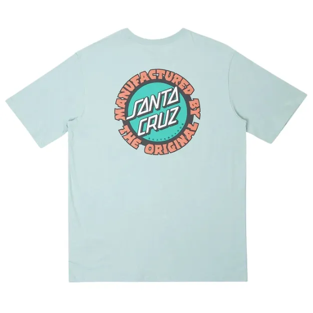 Santa Cruz Speed MFG Dot Puff Vintage Blue T-Shirt