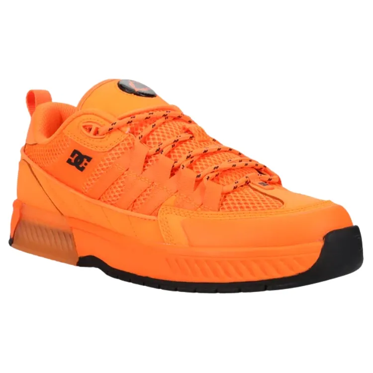 DC Lucien Fluorescent Orange Mens Skate Shoes