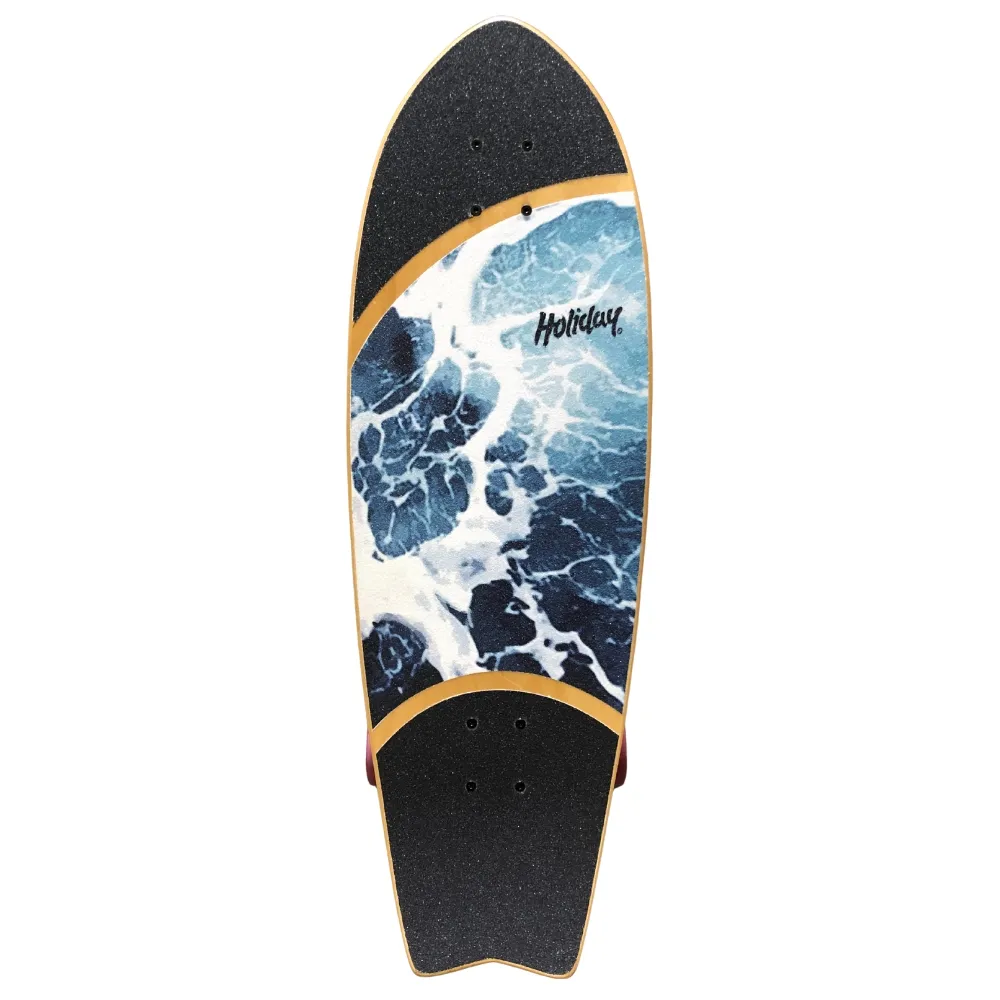 Holiday Blue Wash 31 Surfskate Skateboard