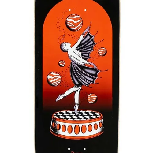 Welcome Dancer On Baculus 2 Black 9.0 Skateboard Deck