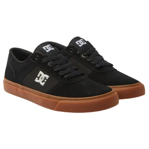 DC Teknic Black Gum Mens Skate Shoes