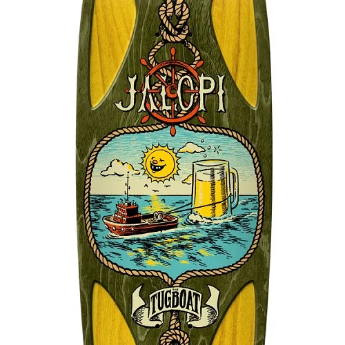 Anti Hero Jalopi Tugboat 9.8 Skateboard Deck