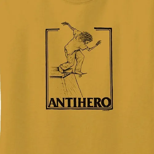 Anti Hero Doobie Lance Heather Mustard T-Shirt