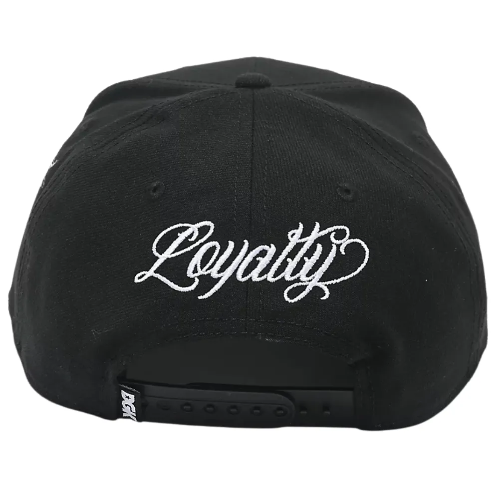 DGK True Love Black Snapback Hat
