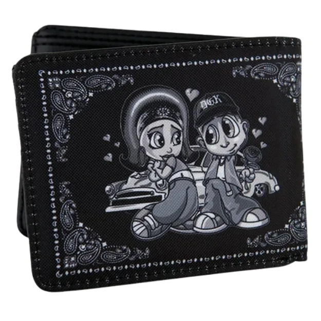 DGK Fool For You Black Wallet