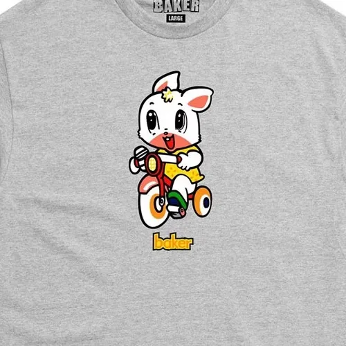 Baker Reynolds Bunny Heather Grey T-Shirt