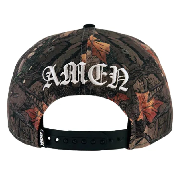 DGK Liga Camo Snapback Hat