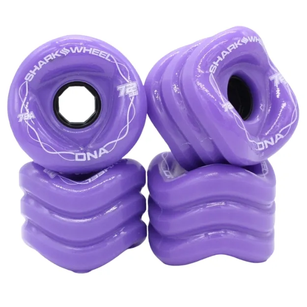 Shark DNA Purple 78a 72mm Skateboard Wheels