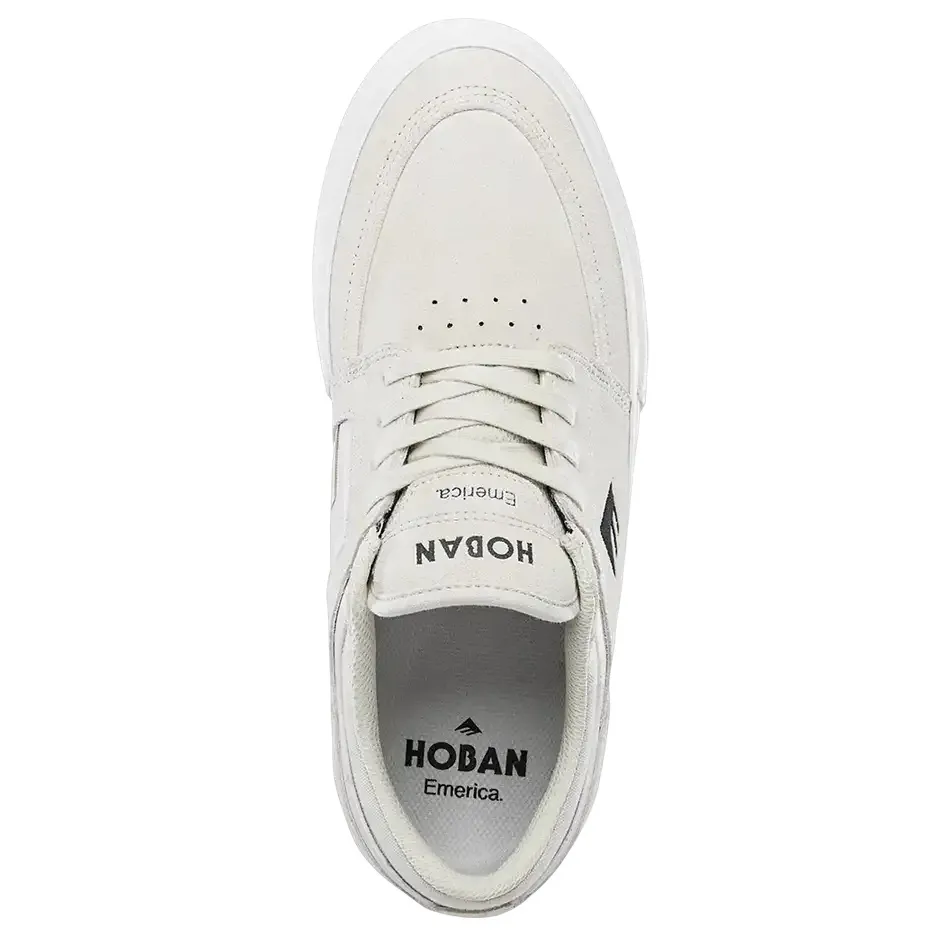 Emerica Hoban Light Grey Mens Skate Shoes