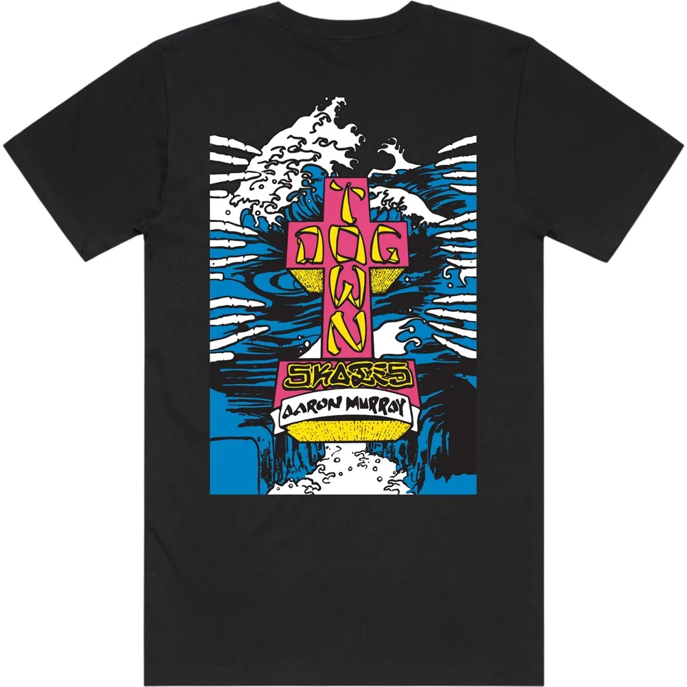 Dogtown Aaron Murray Fingers 80s Black T-Shirt