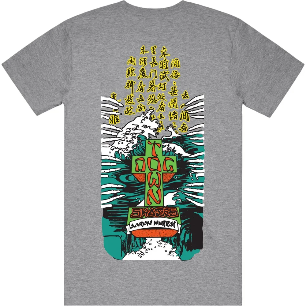 Dogtown Aaron Murray Kanji Athletic Grey Marle T-Shirt