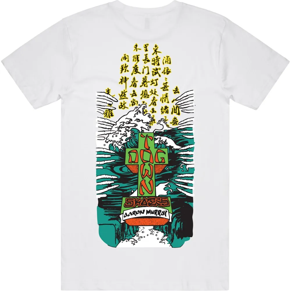 Dogtown Aaron Murray Kanji White T-Shirt