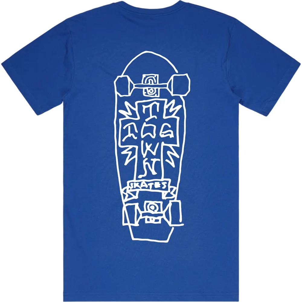 Dogtown Gonz 2 Bright Royal Blue T-Shirt