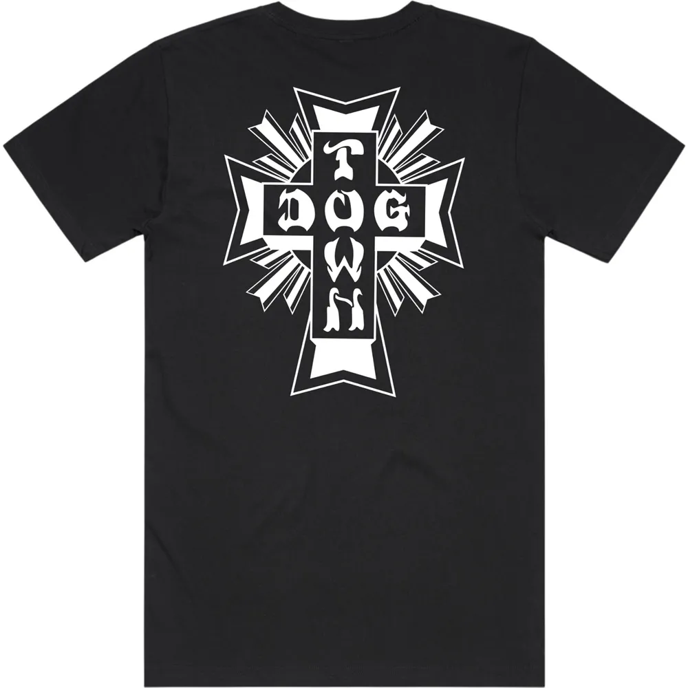Dogtown White Mono Black T-Shirt