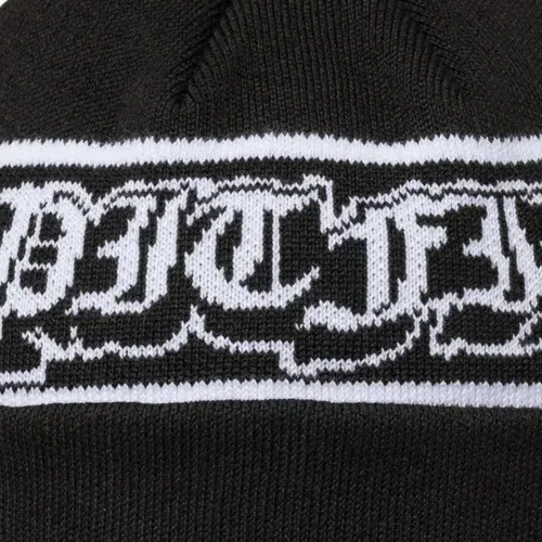 Spitfire Old E Drop Black White Beanie