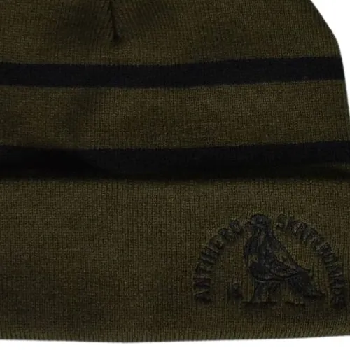 Anti Hero Clubhouse Olive Black Beanie