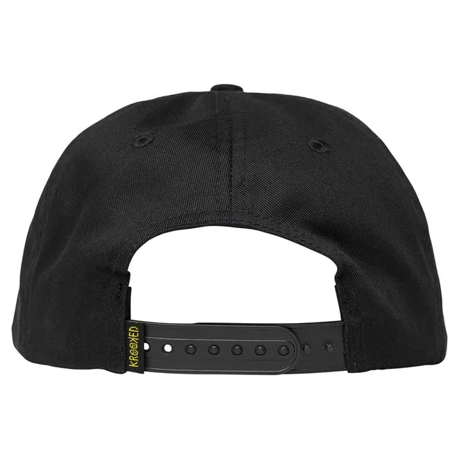 Krooked Koffin Black Snapback Hat