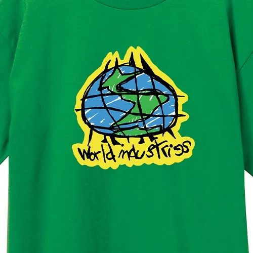 World Industries Scribble Kelly Green T-Shirt