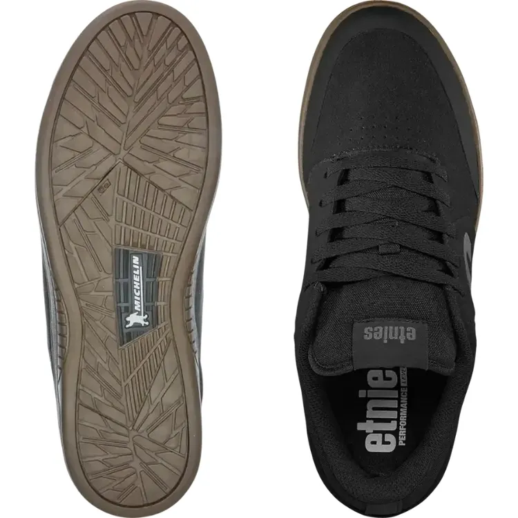 Etnies Marana Black Dark Grey Gum Mens Skate Shoes