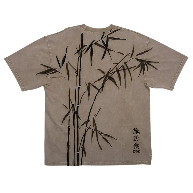DGK Vigor Washed Brown Knit T-Shirt