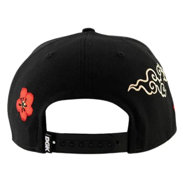DGK Patience Black Snapback Hat
