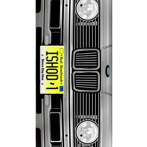 Real Ishod Grille LTD Silver Foil Twin Tail 8.5 Skateboard Deck