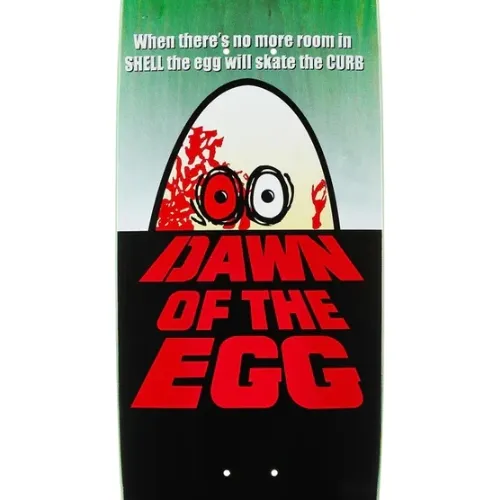 Heroin Dawn Of The Egg Green 9.4 Skateboard Deck
