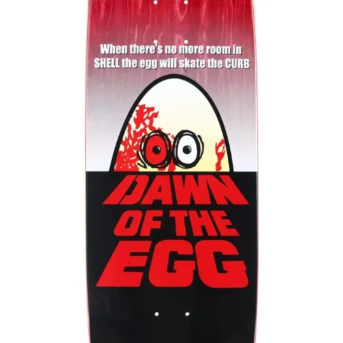 Heroin Dawn Of The Egg Red 9.4 Skateboard Deck