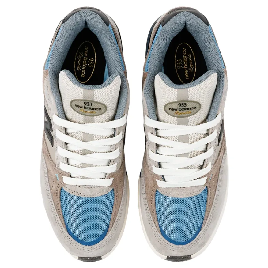 New Balance Reynolds NM933ASB Mushroom Light Blue Mens Skate Shoes