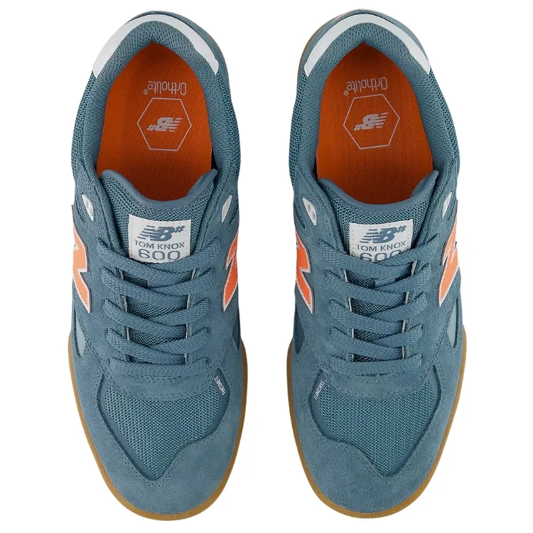 New Balance Tom Knox NM600SWO Saltwater Tangerine Heat Mens Skate Shoes [Size: US 9]
