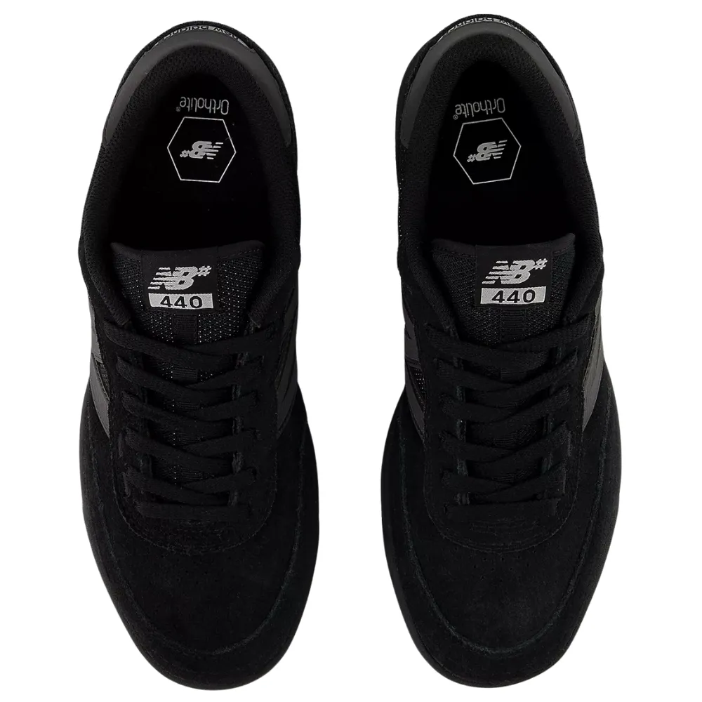 New Balance NM440BVU V2 Black Black Mens Skate Shoes