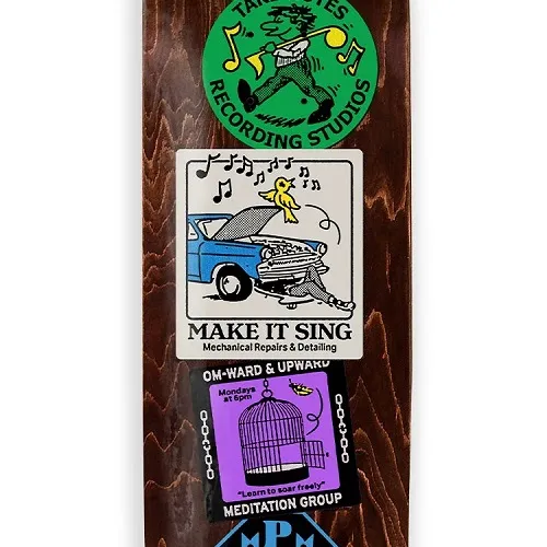 Passport Coaster Series Om-ward & Upward 8.0 Skateboard Deck