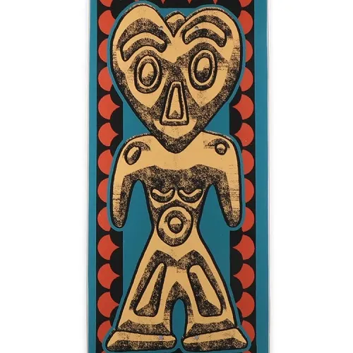 Passport Dogu Series Heart Head 8.5 Skateboard Deck