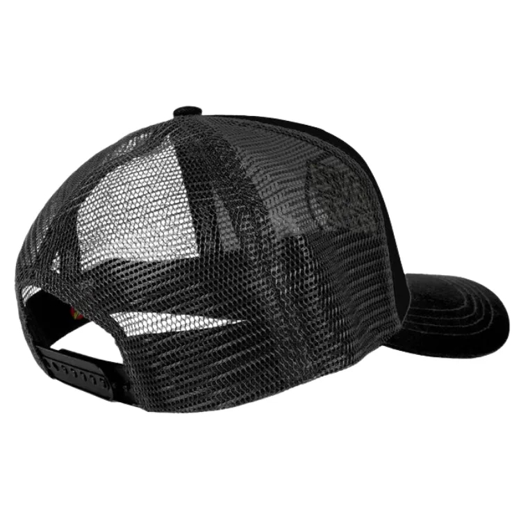 Santa Cruz Classic Dot Black Youth Trucker Hat