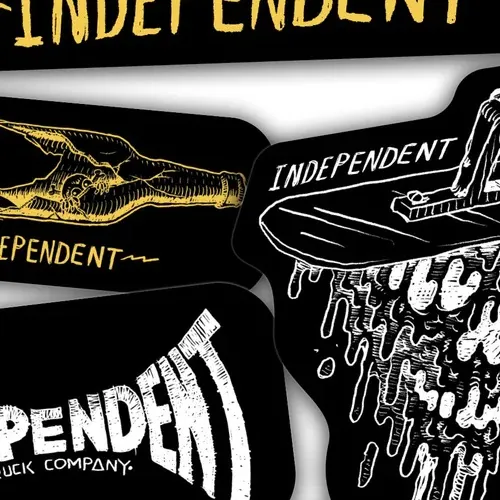 Independent Bratrud Notebook 5 Pack Stickers