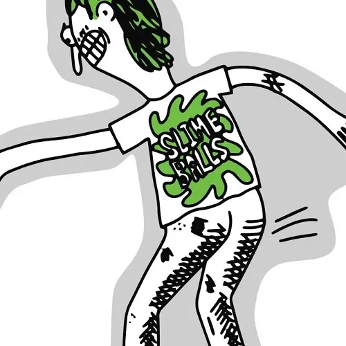 Slime Balls Slime Misfit Howll Sticker