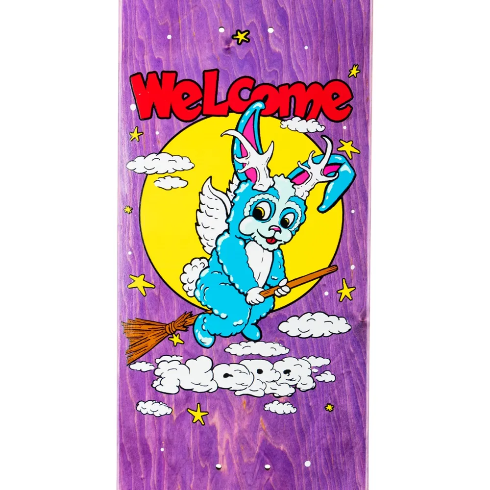Welcome Full Moon On Popsicle Purple 8.5 Skateboard Deck