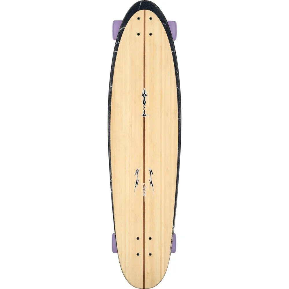 Globe Archer Classic Bamboo Purple 38 Longboard Skateboard