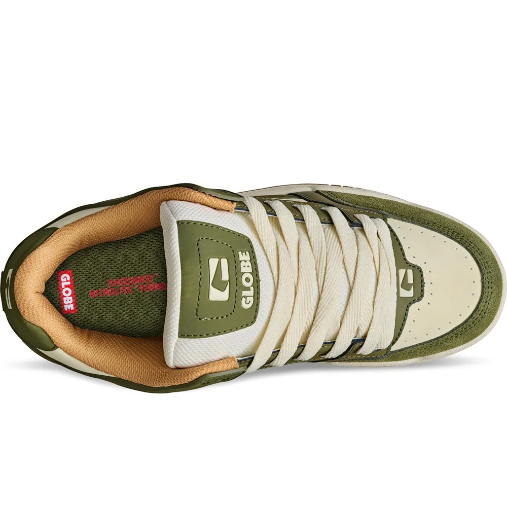 Globe Tilt Green Antique Mens Skate Shoes