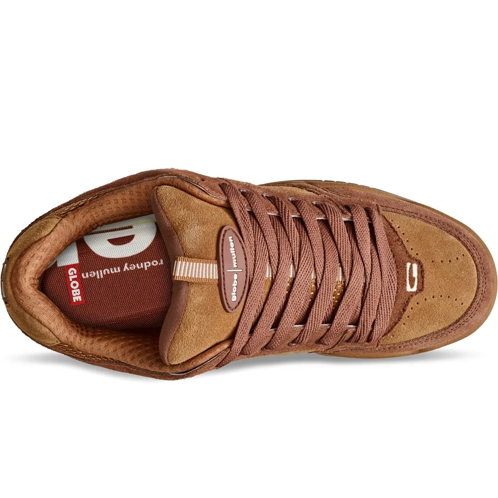 Globe Tilt Prime Rust Brown Mullen Mens Skate Shoes