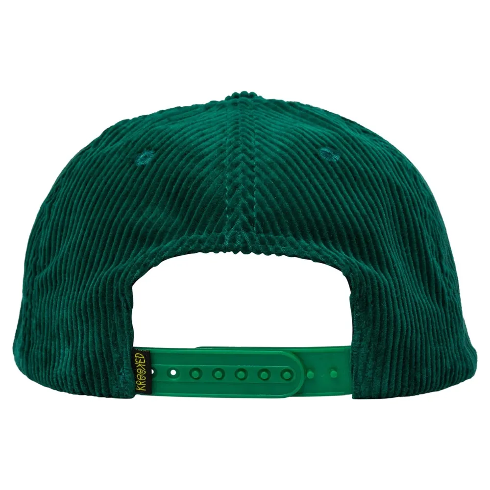Krooked Reaper Emerald Snapback Hat