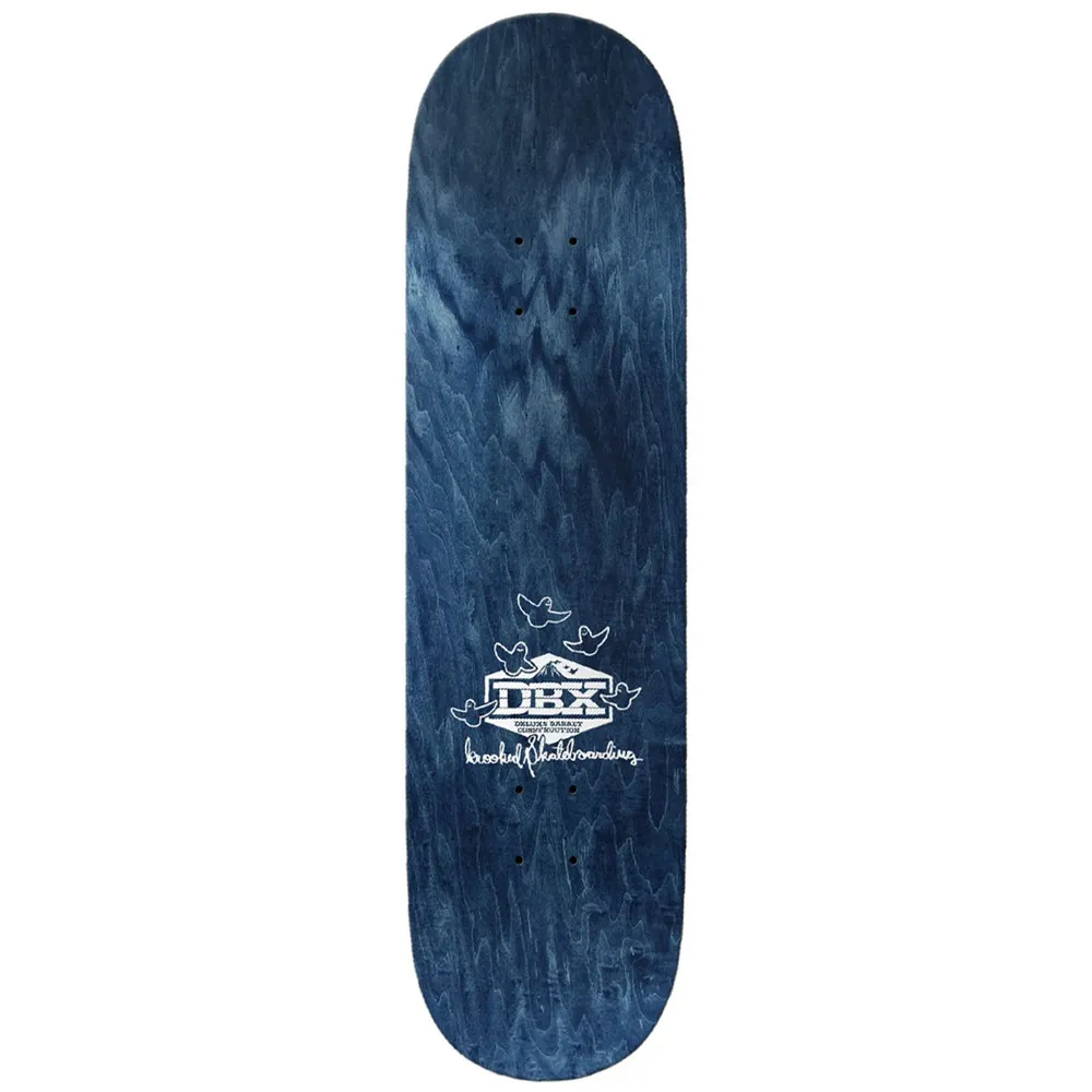 Krooked DBX Eyes Gold 8.38 Skateboard Deck