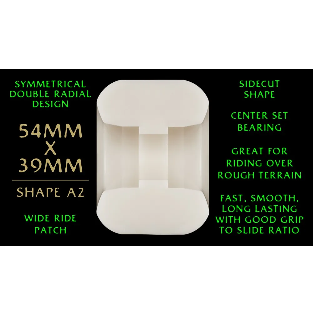 Powell Peralta Dragons Symmetrical 88A 54mm x 39mm Skateboard Wheels