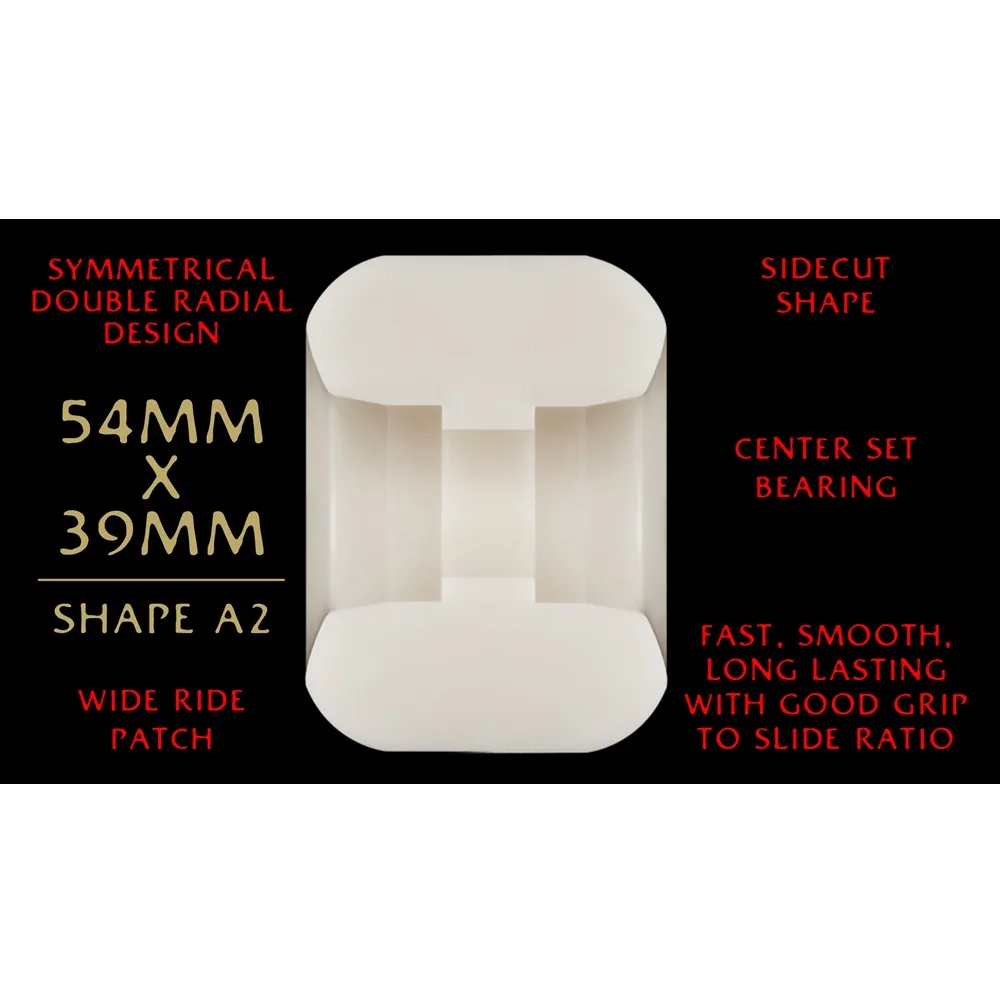 Powell Peralta Dragons Symmetrical 93A 54mm x 39mm Skateboard Wheels