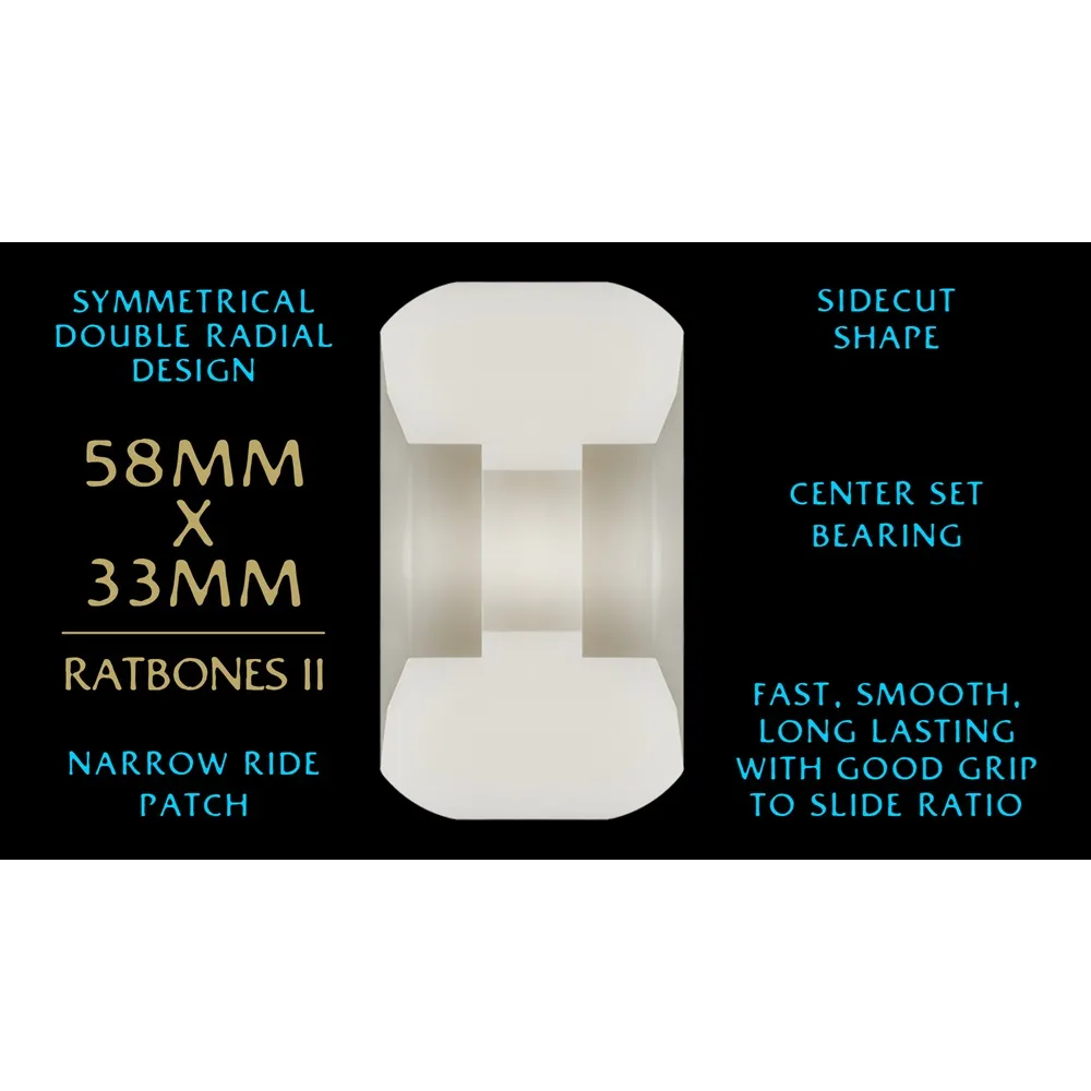 Powell Peralta Dragons Symmetrical 97A 58mm x 33mm Skateboard Wheels